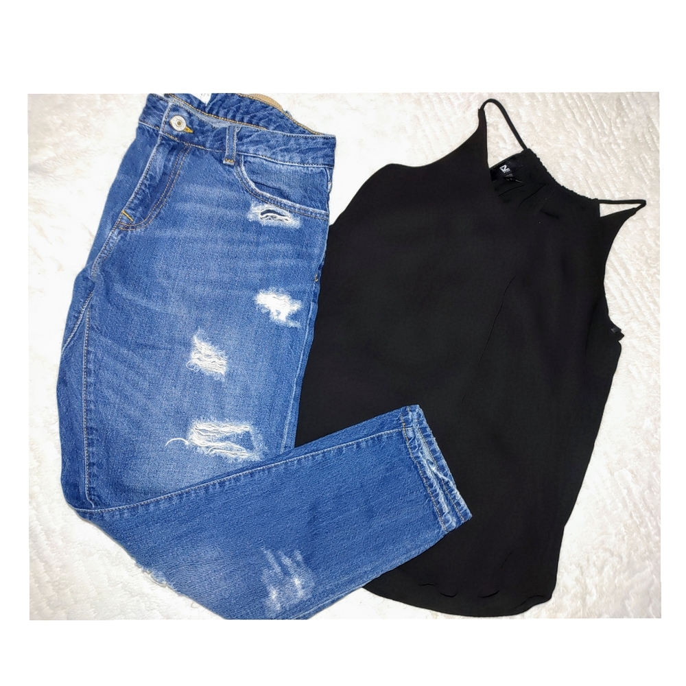 IZ Byer black tank top
